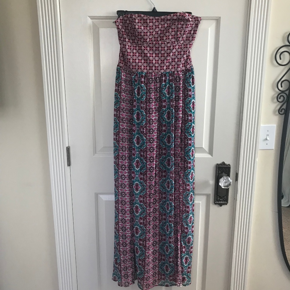 Strapless Maxi Dress